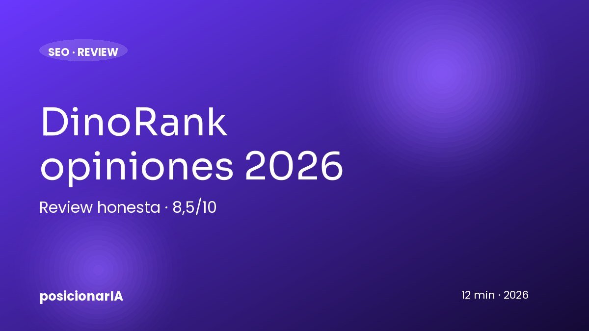 DinoRank opiniones 2026 — review completa
